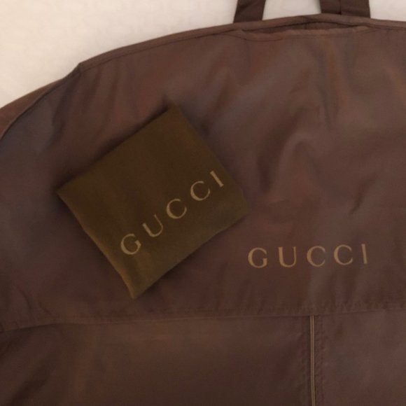 Gucci Forest Print Silk Chiffon Dress - Picture 3 of 8